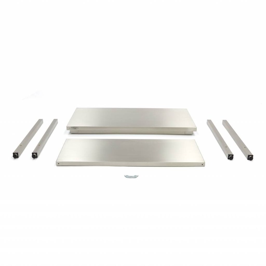Tavolo in Acciaio Inox – 60 x 70cm – Altezza Regolabile