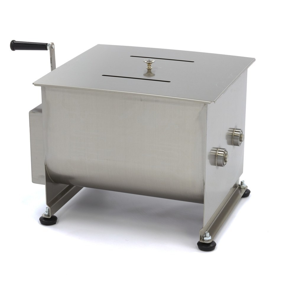 Miscelatore di Carne – 30L – 25kg di Carne – Asse Doppio – Manuale