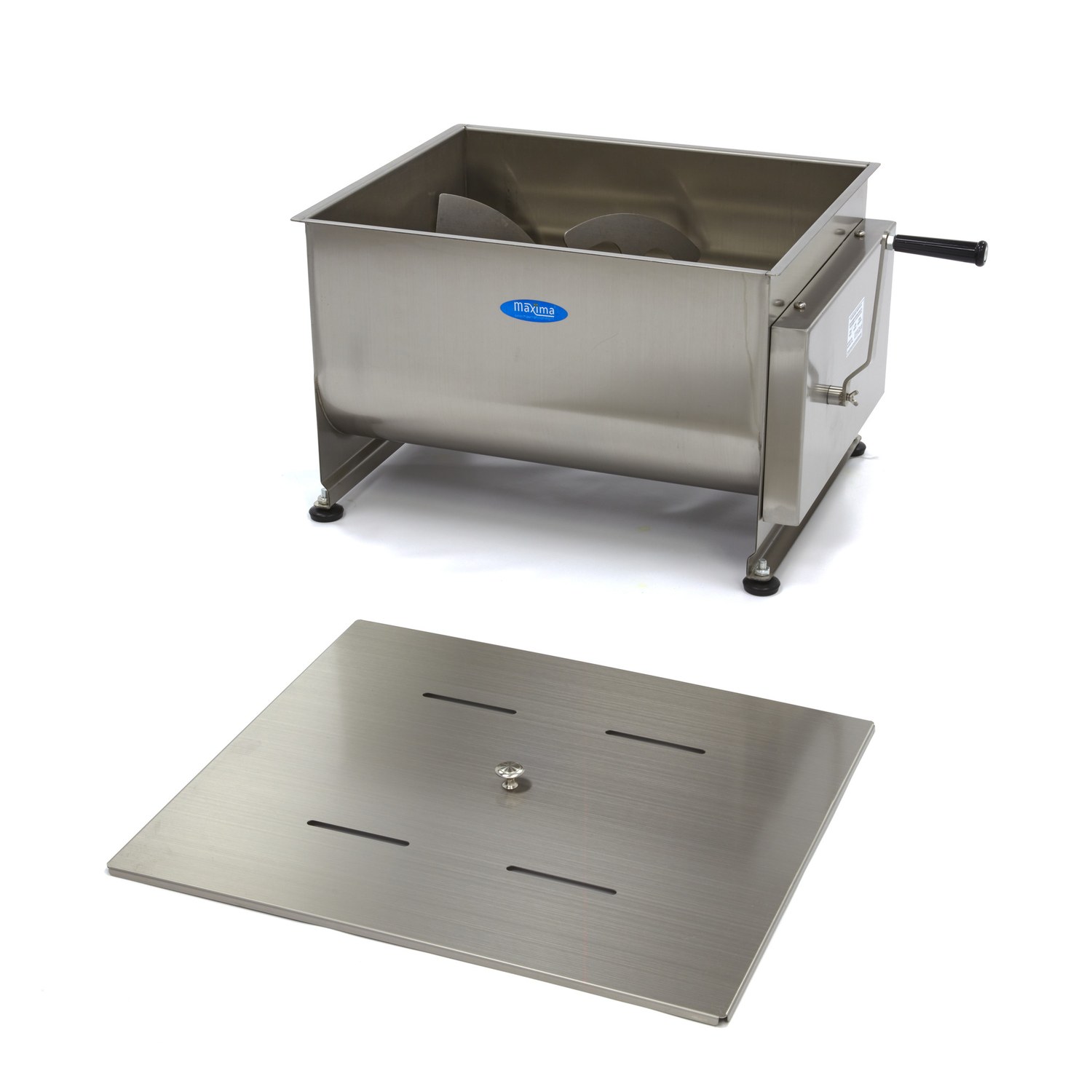 Miscelatore di Carne – 60L – 55kg di Carne – Asse Doppio – Manuale
