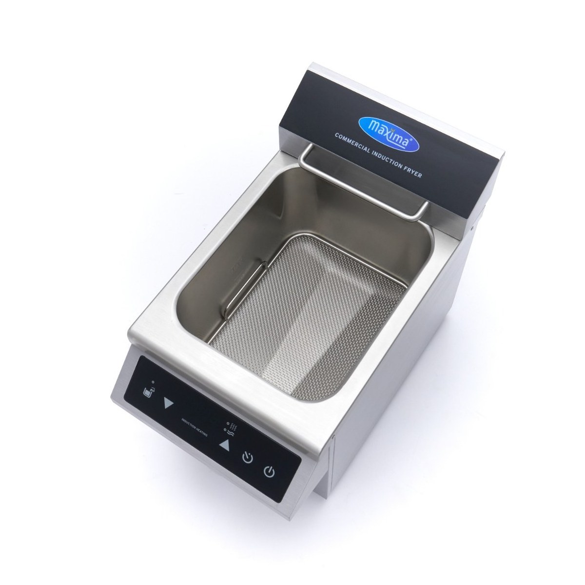 Friggitrice – 8L – 1 Cestello – Induzione – con Rubinetto di Scarico