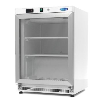 Congelatore – 200L – Bianco – con Porta in Vetro