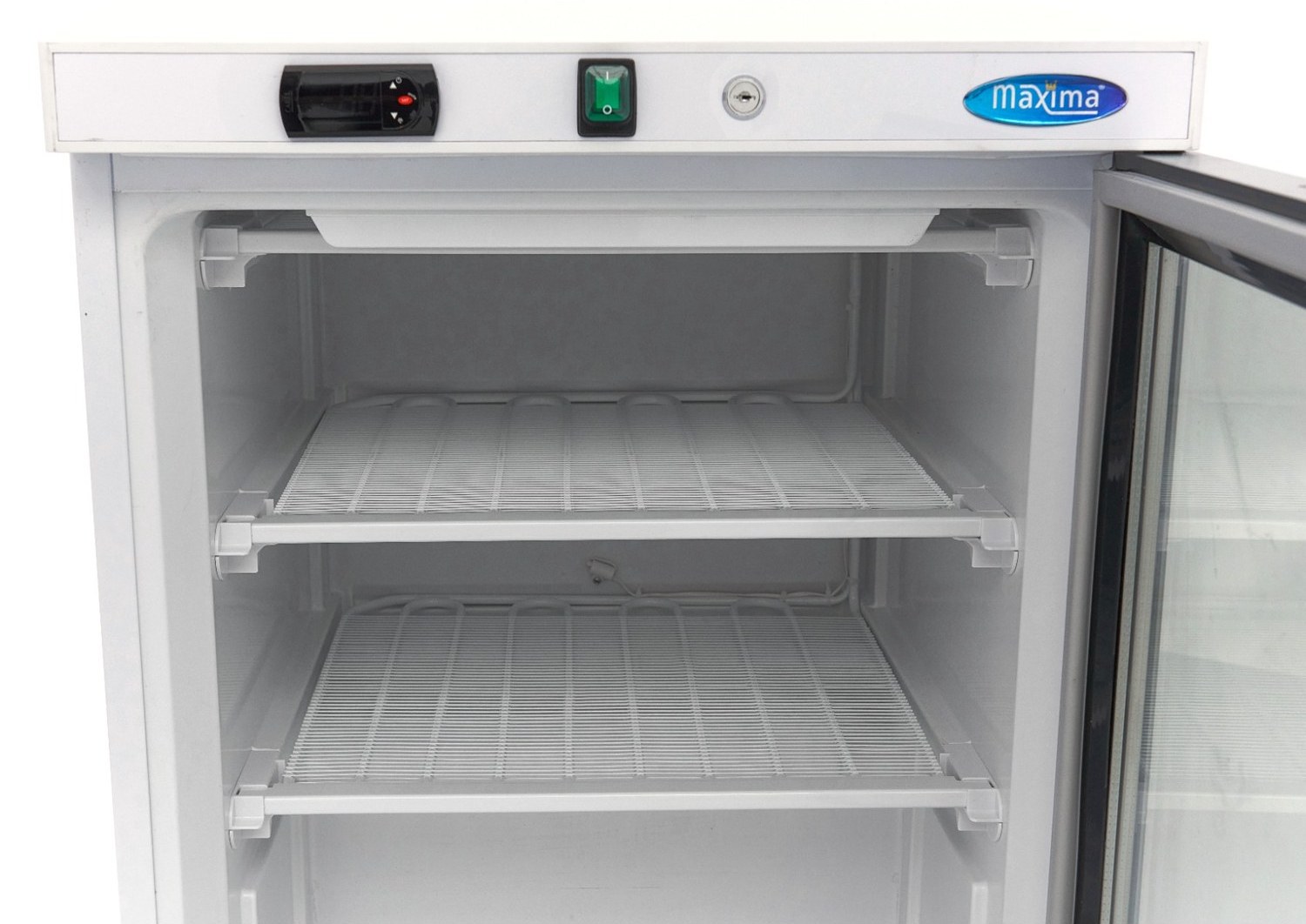Congelatore – 200L – Bianco – con Porta in Vetro