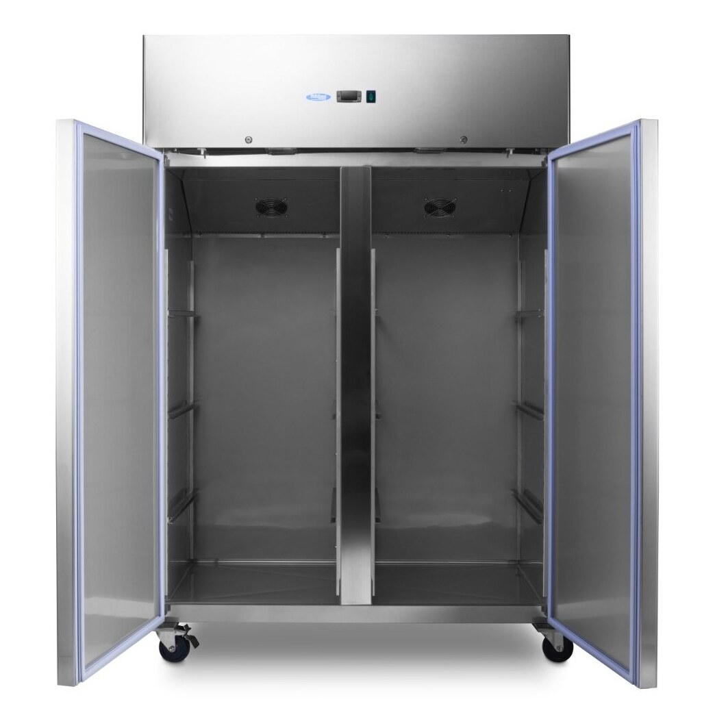 Congelatore – 800L – 6 Ripiani Regolabili – su Ruote – incl. Ripiani