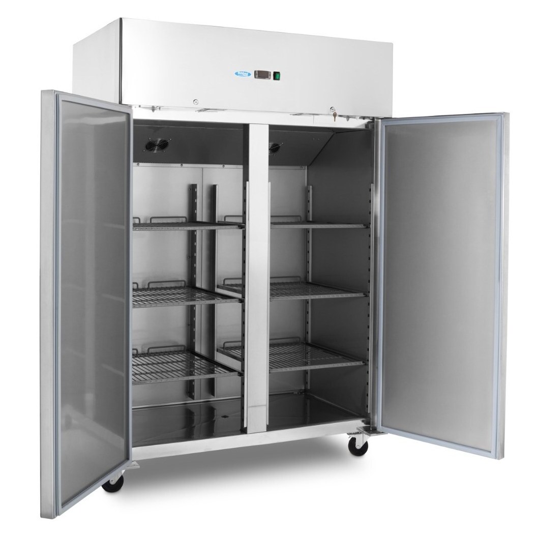 Congelatore – 800L – 6 Ripiani Regolabili – su Ruote – incl. Ripiani