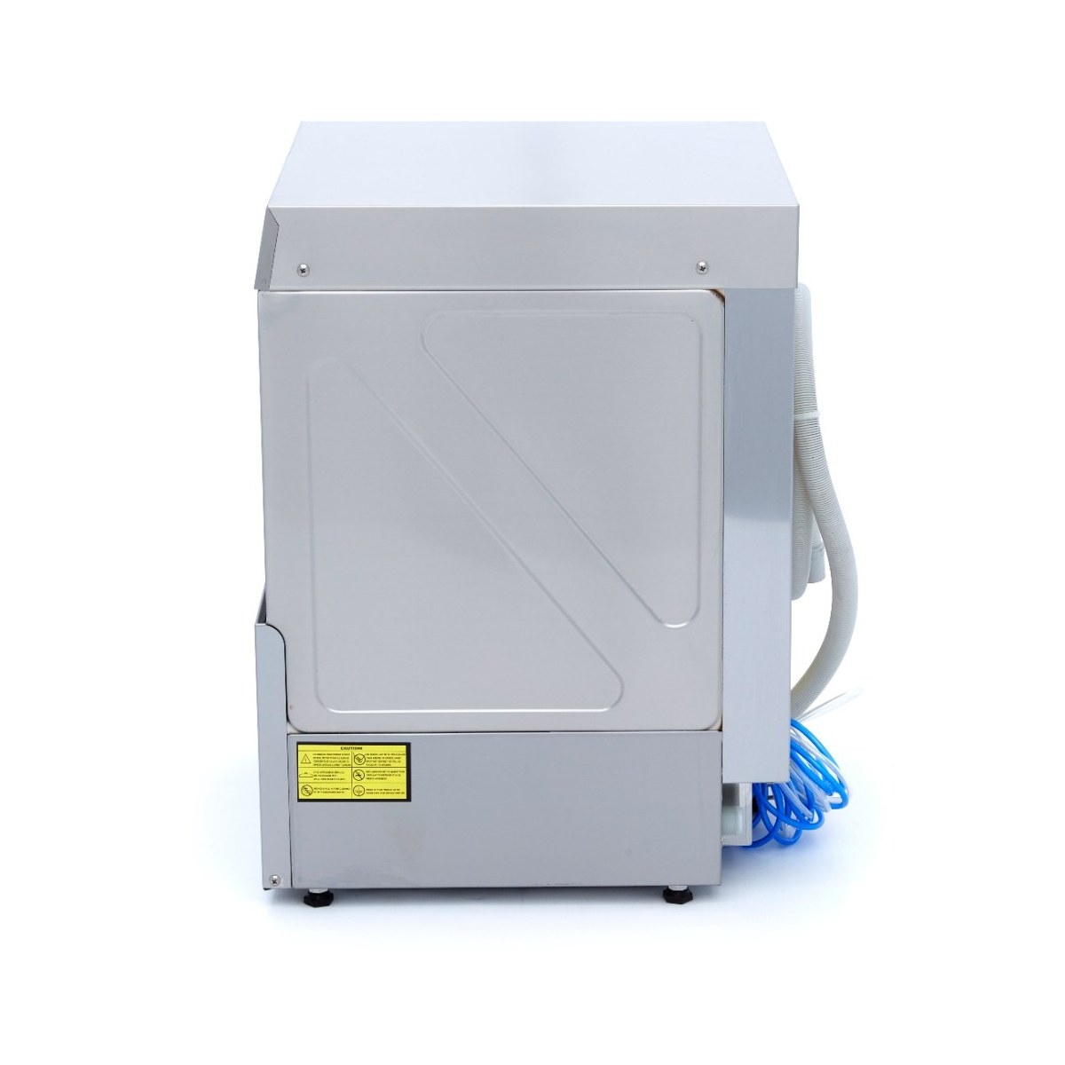 Lavabicchieri – 35 x 35cm – con Scarico, Brillantante e Pompa per Sapone – Display Digitale – 230V