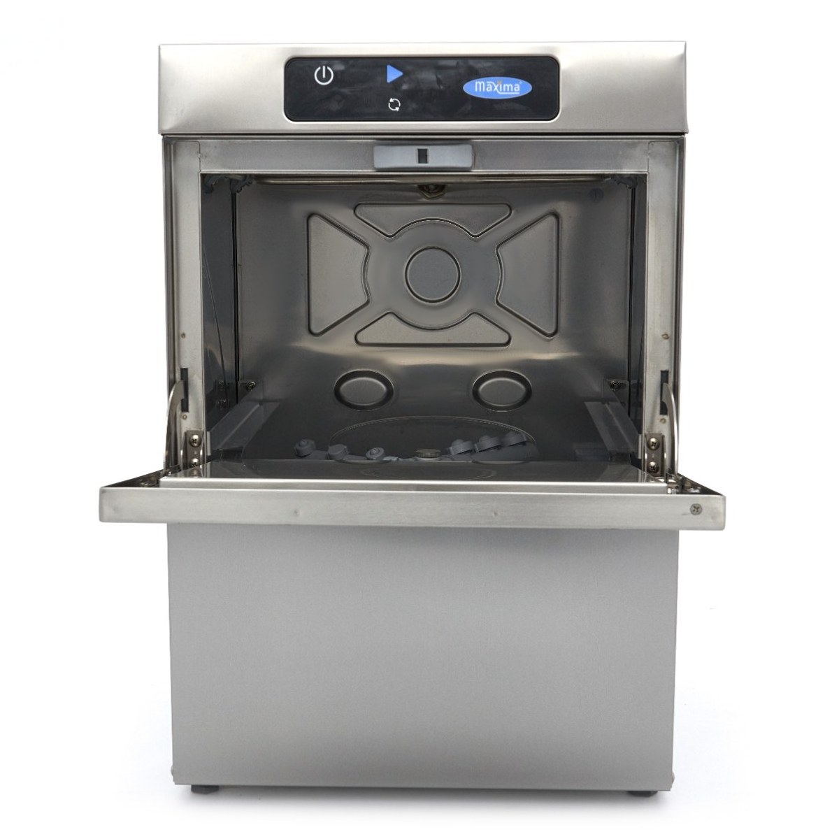 Lavabicchieri – 35 x 35cm – con Pompa Brillantante – Display Digitale – 230V