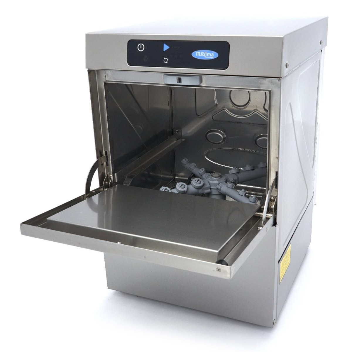 Lavabicchieri – 35 x 35cm – con Pompa Brillantante – Display Digitale – 230V
