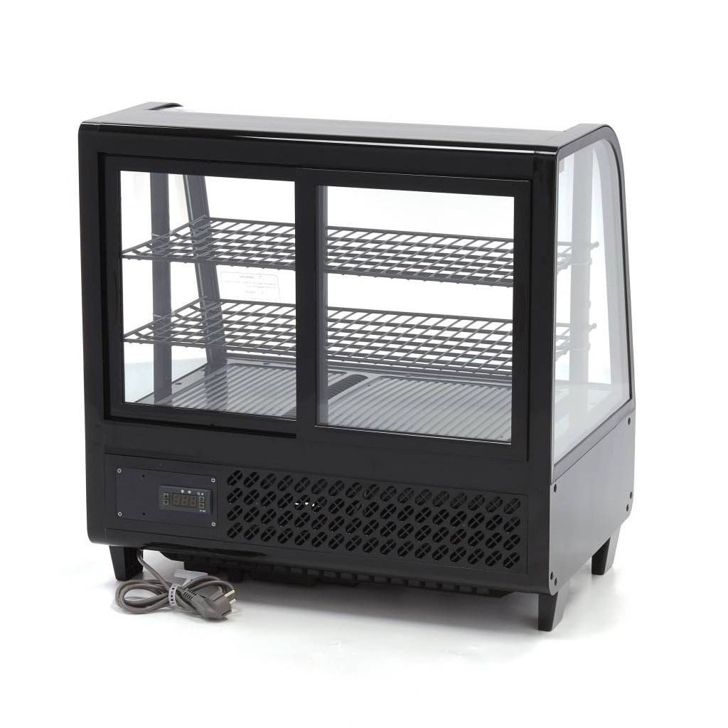 Vetrina Refrigerata – 100L – 68cm – Porta Scorrevole Posteriore