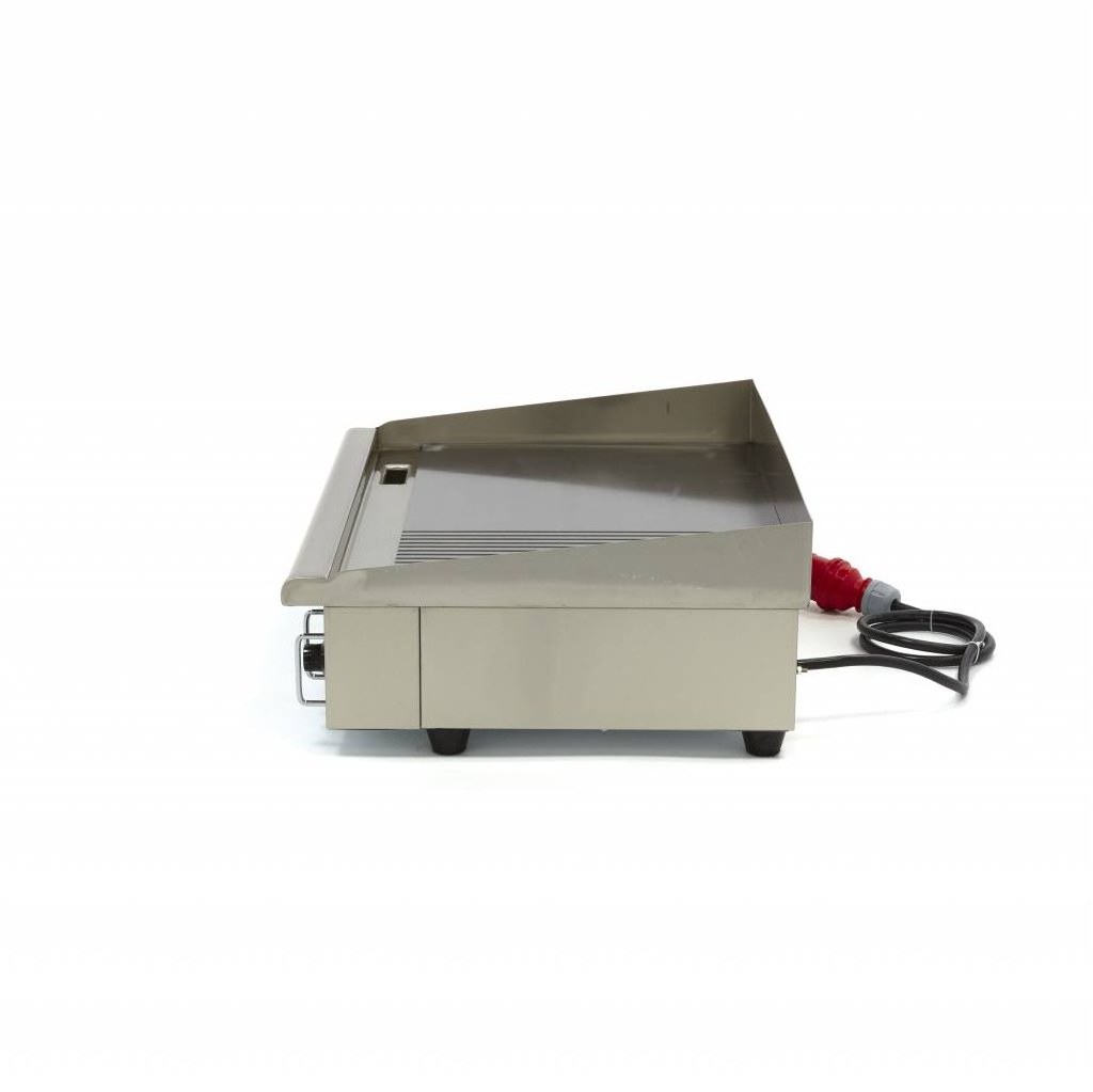 Piastra – Mezza Scanalato – 73cm – incl. Vassoio di Raccolta – 400V