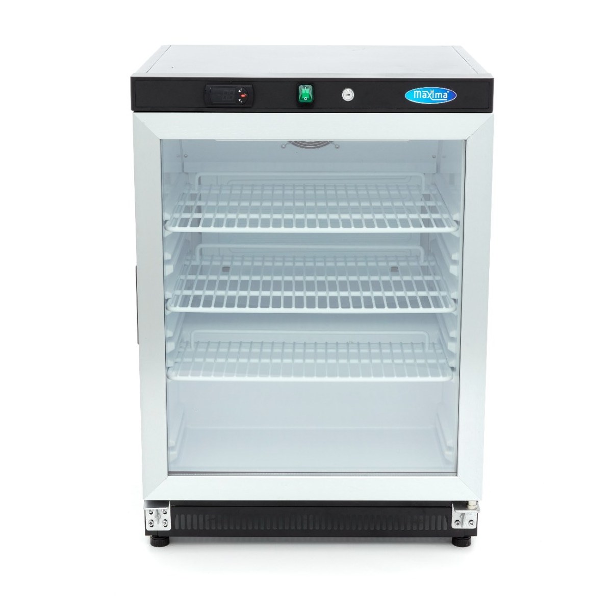 Frigorifero – 200L – Nero – con Porta in Vetro