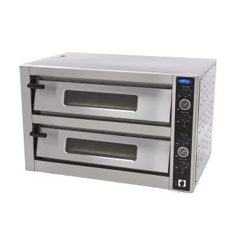 Forno per Pizza – adatto a 12 Pizze di Ø30cm – 2 Camere