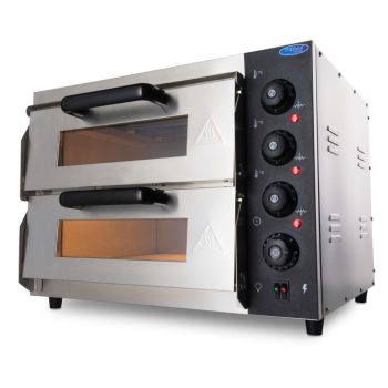 Forno per Pizza – adatto a 2 Pizze di Ø40cm – 2 Camere