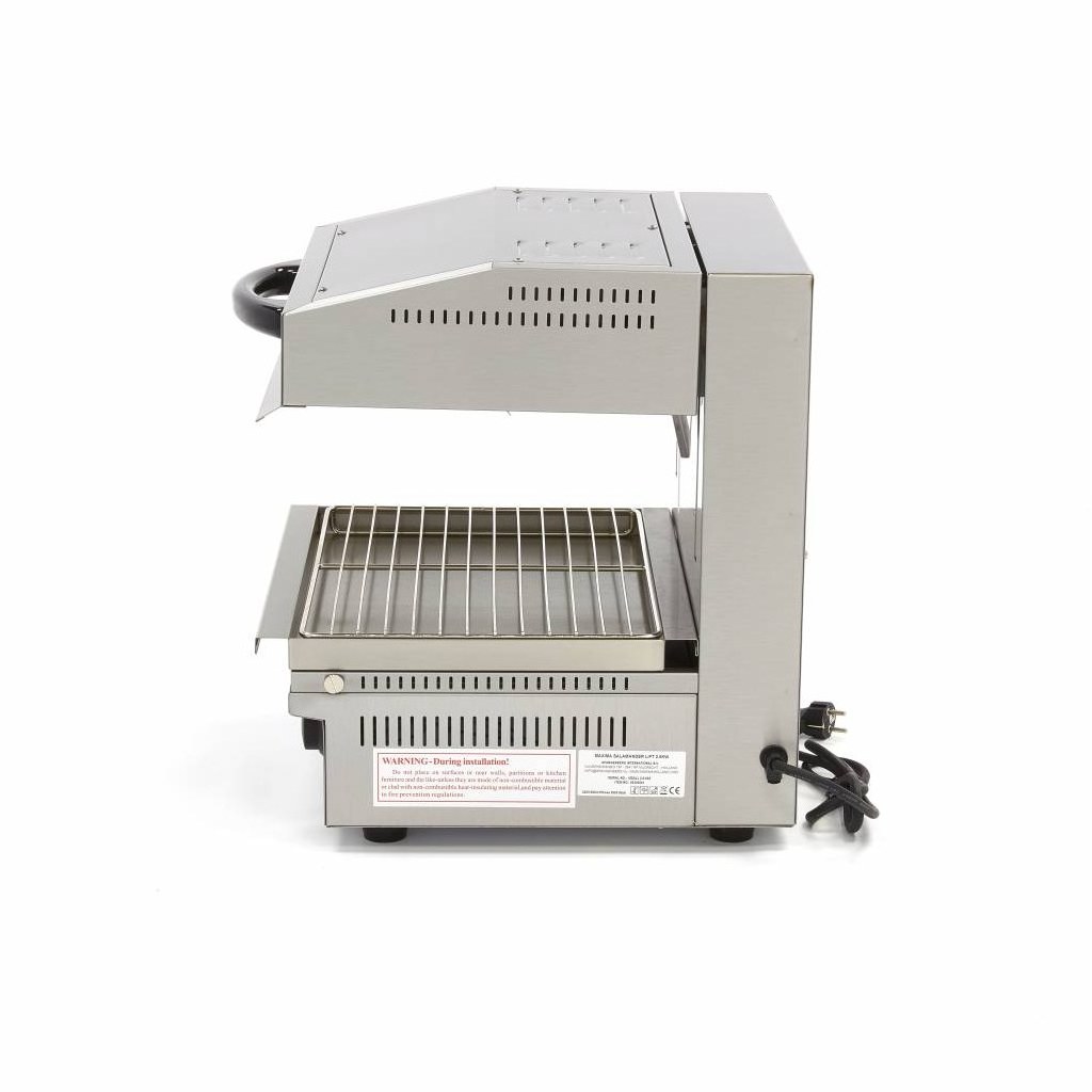 Salamandra Grill – 44 x 32cm – 2800 W – con Sollevamento