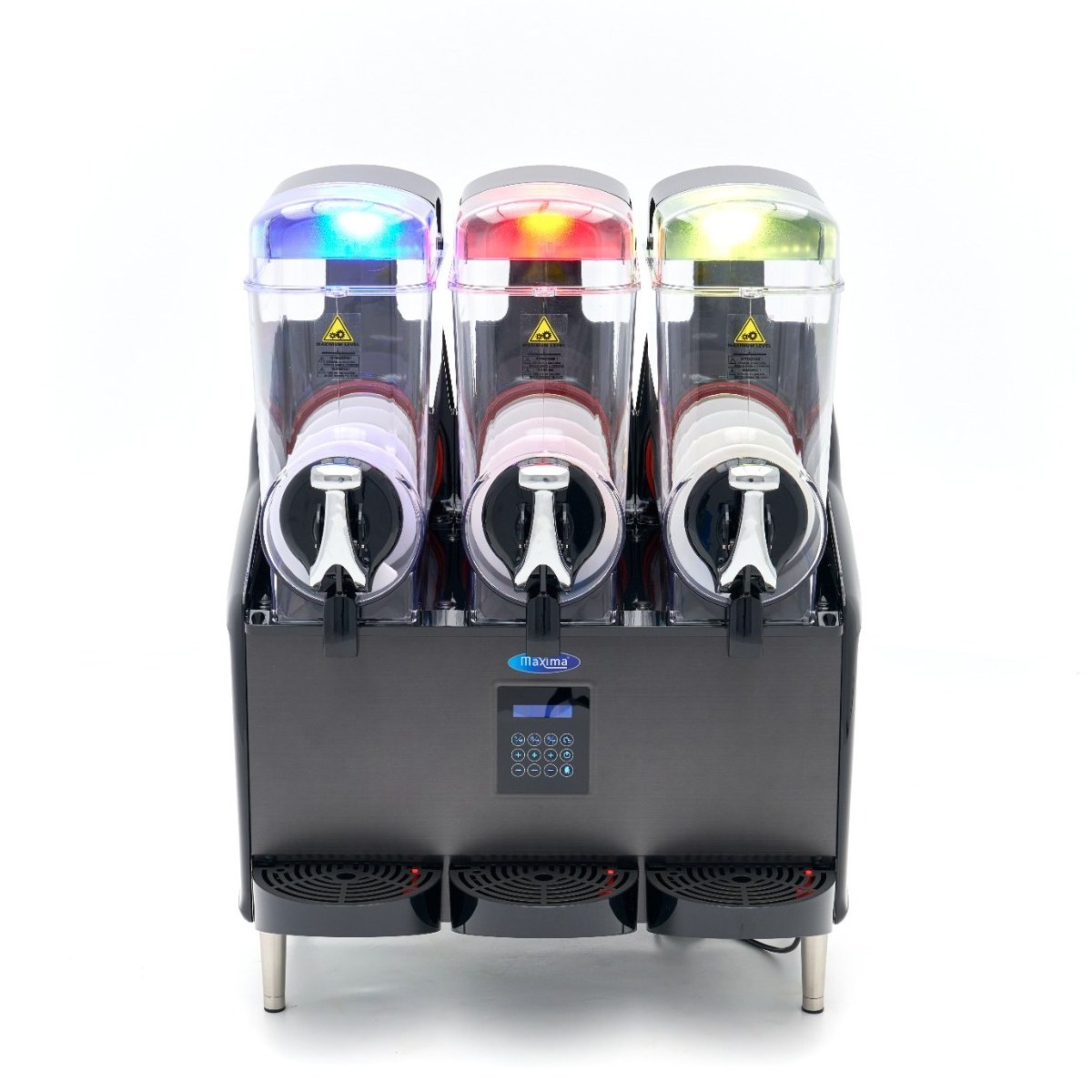 Macchina per Slush e Granita – 3x 12 L – Display Digitale
