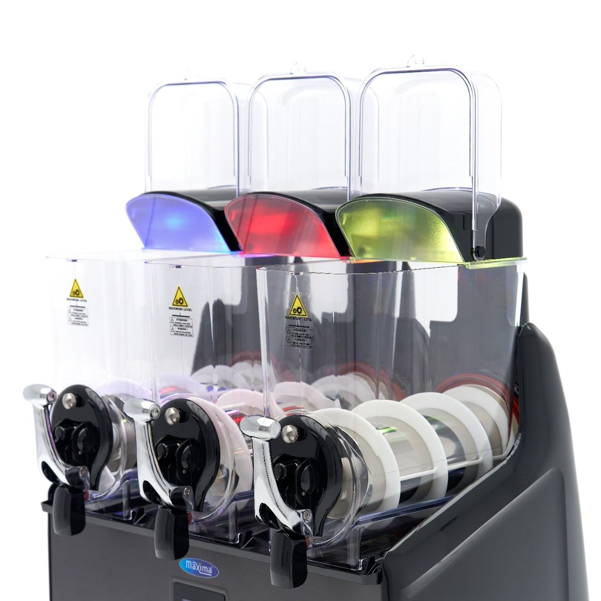 Macchina per Slush e Granita – 3x 12 L – Display Digitale