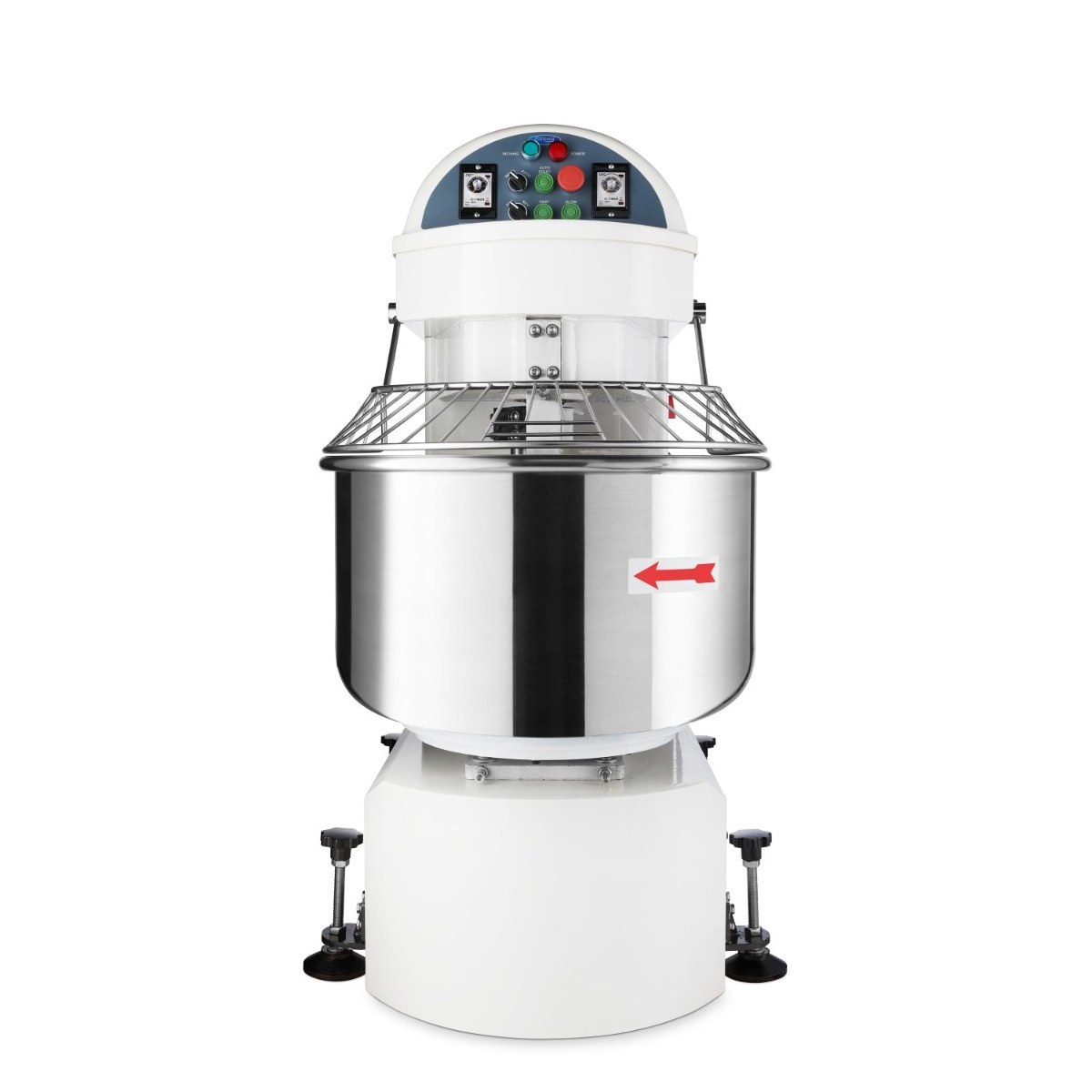 Impastatrice – 100L – 64kg di Pasta – 2 Velocità – 400V