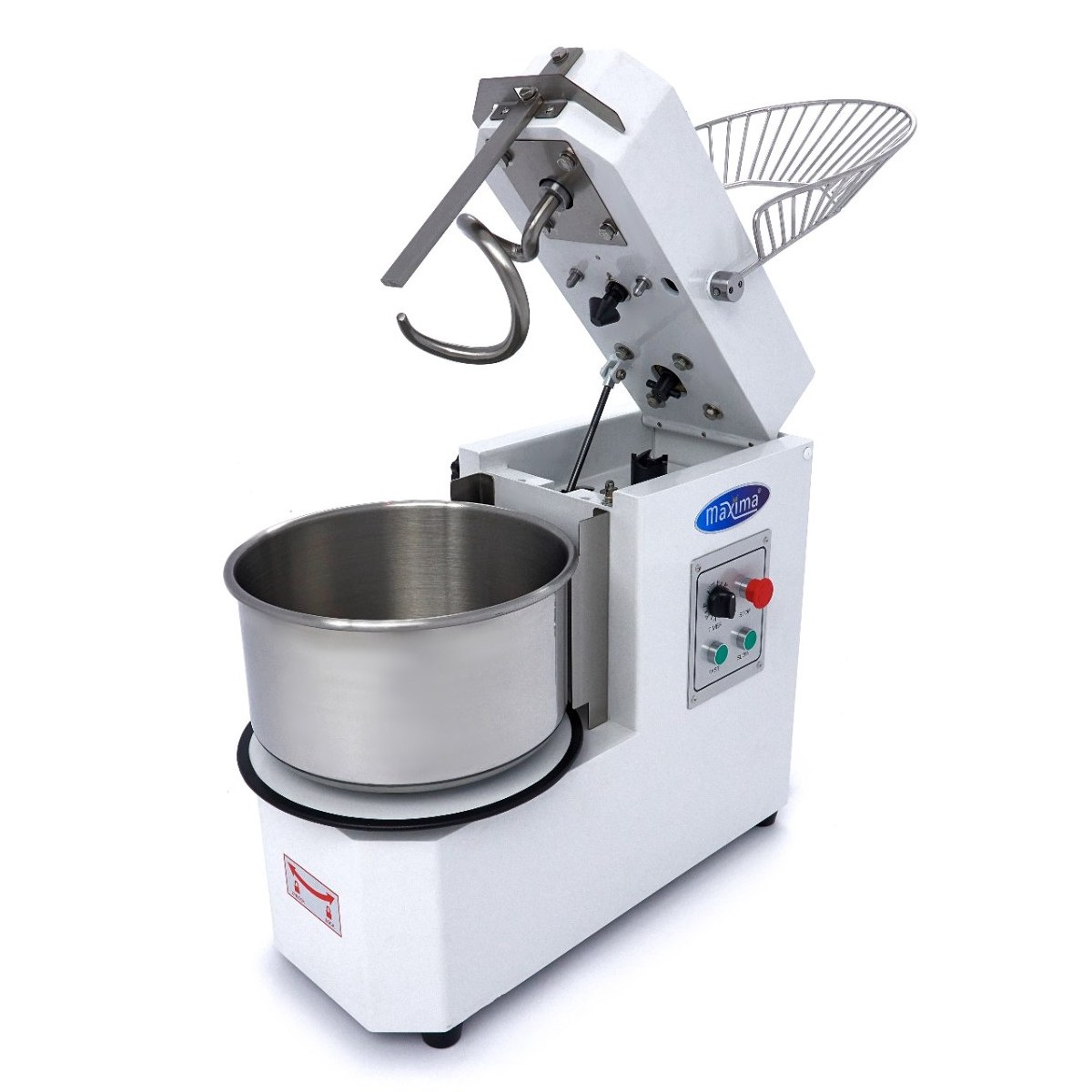 Impastatrice – 20L – 12kg di Pasta – 2 Velocità – Vasca Estraibile