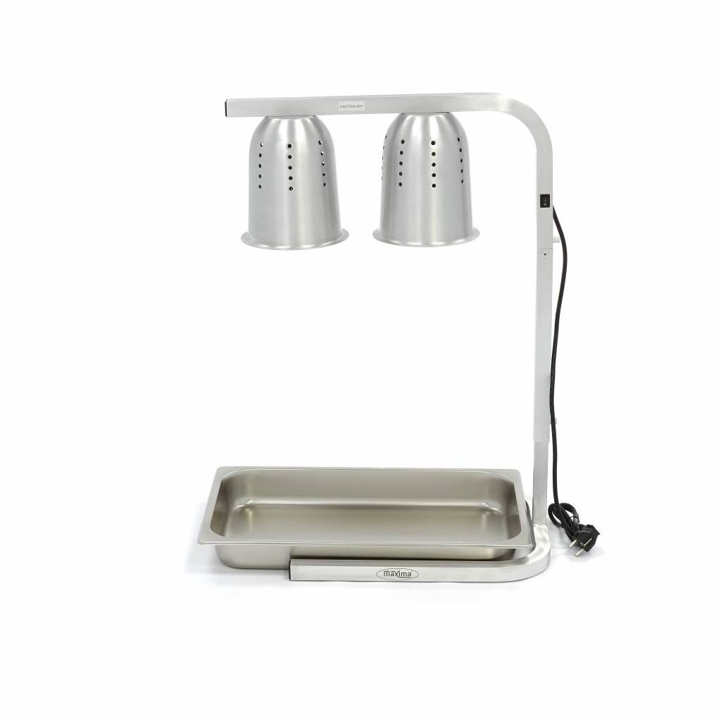Lampada Riscaldante – 2 Lampade – incl. 2 Lampade e 1 x 1/1GN Contenitore