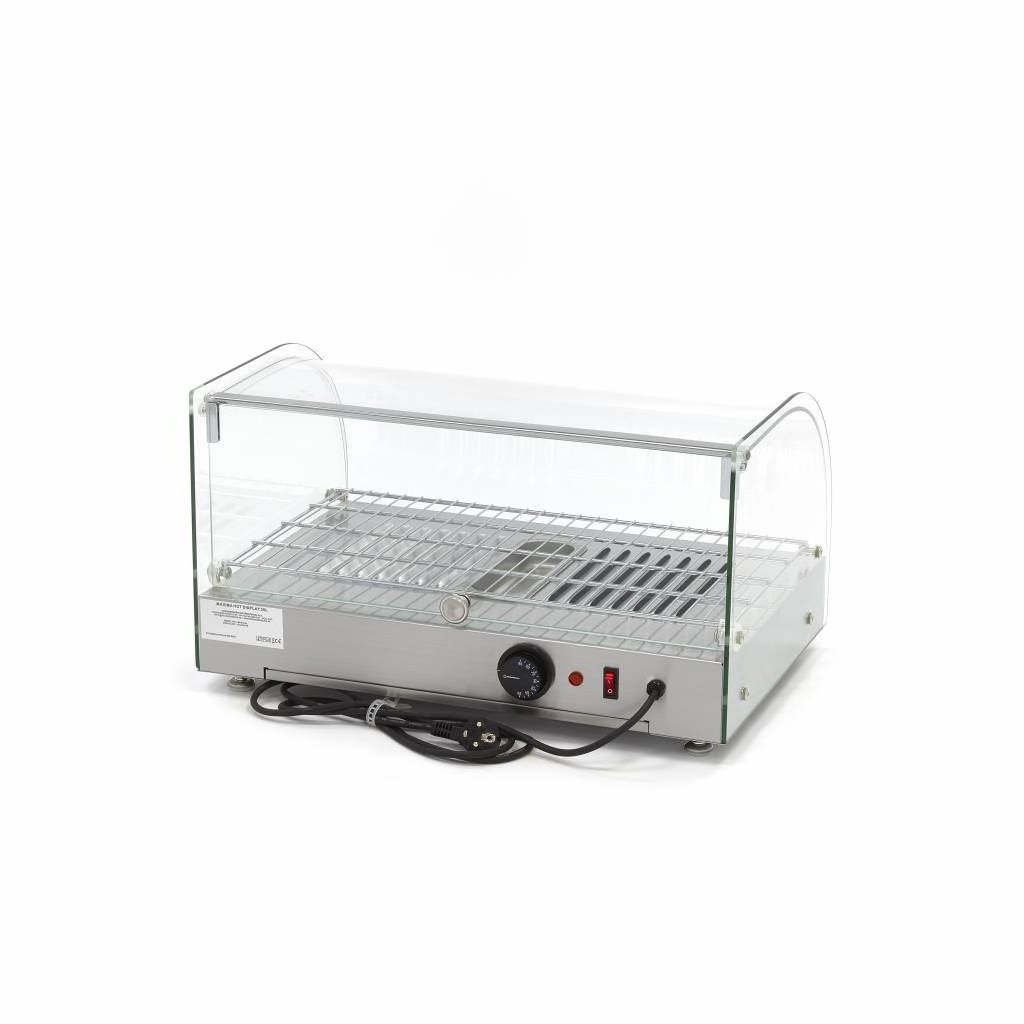 Espositore Riscaldato per Alimenti – 25L – 55cm – 1 Ripiano