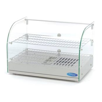 Espositore Riscaldato per Alimenti – 45L – 55cm – 2 Ripiani