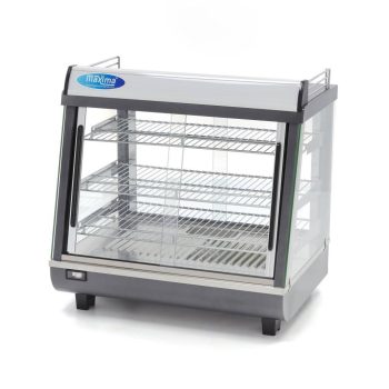 Espositore Riscaldato per Alimenti – 96L – 67,5cm – 3 Ripiani