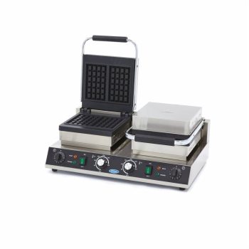 Piastra per Waffle – 4 Pezzi – Quadrato – Doppio