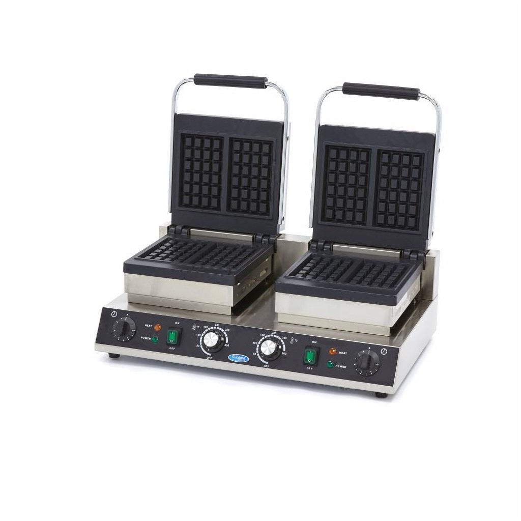 Piastra per Waffle – 4 Pezzi – Quadrato – Doppio