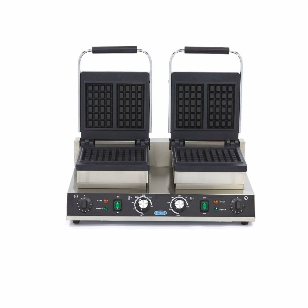 Piastra per Waffle – 4 Pezzi – Quadrato – Doppio