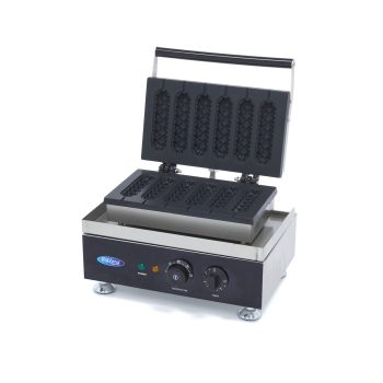 Piastra per Waffle – 6 Bastoncini – Corn Dogs – Modello a Diamante