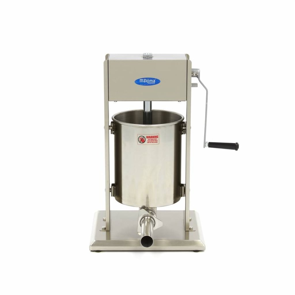 Insaccatrice per Salsicce – 10L – Verticale – incl. 4 Tubi di Riempimento
