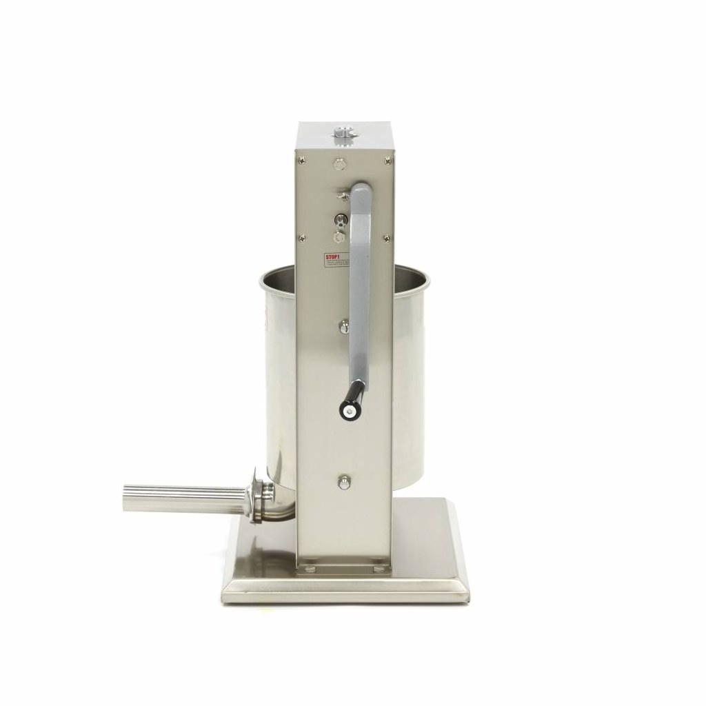 Insaccatrice per Salsicce – 10L – Verticale – incl. 4 Tubi di Riempimento