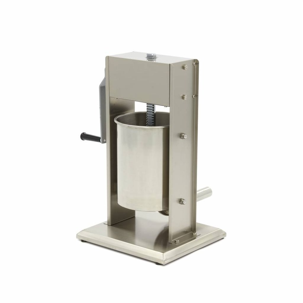 Insaccatrice per Salsicce – 10L – Verticale – incl. 4 Tubi di Riempimento