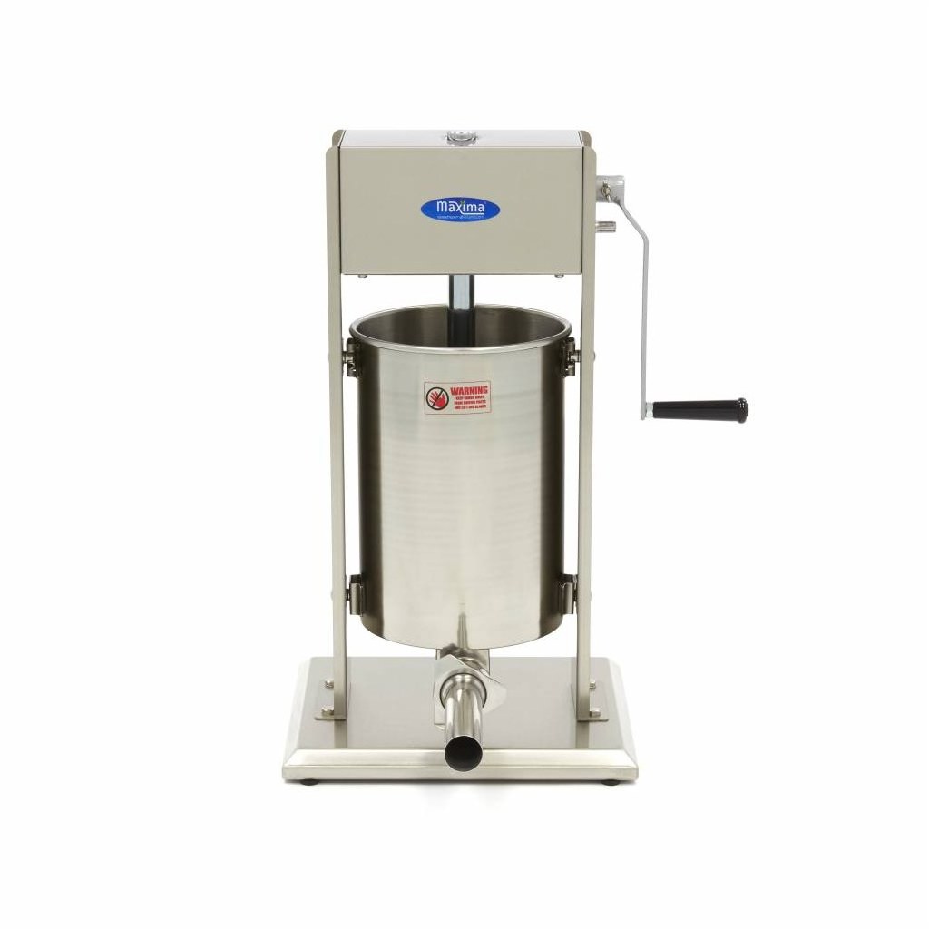 Insaccatrice per Salsicce – 12L – Verticale – incl. 4 Tubi di Riempimento