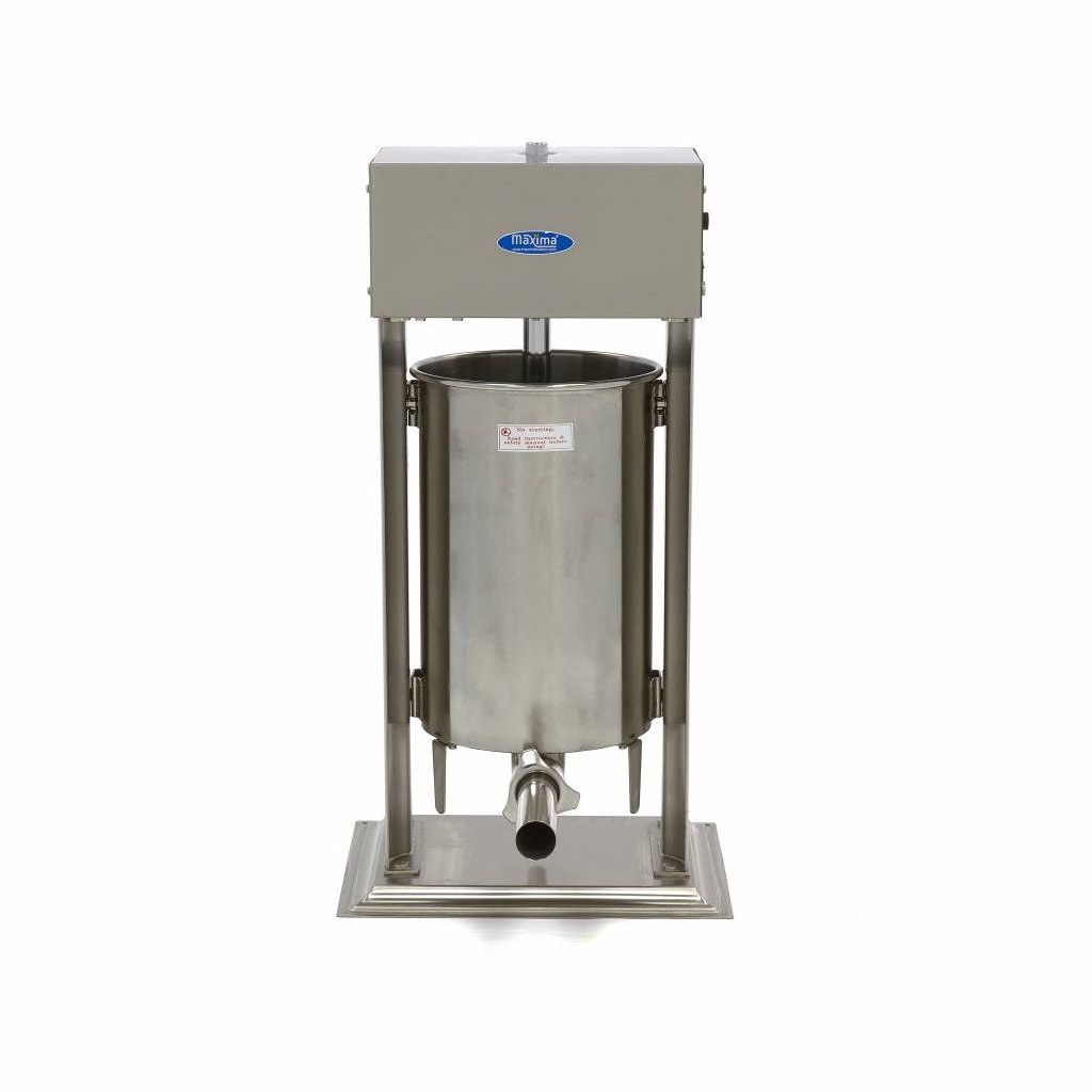 Insaccatrice per Salsicce – 20L – Automatica – Verticale – incl. 4 Tubi di Riempimento