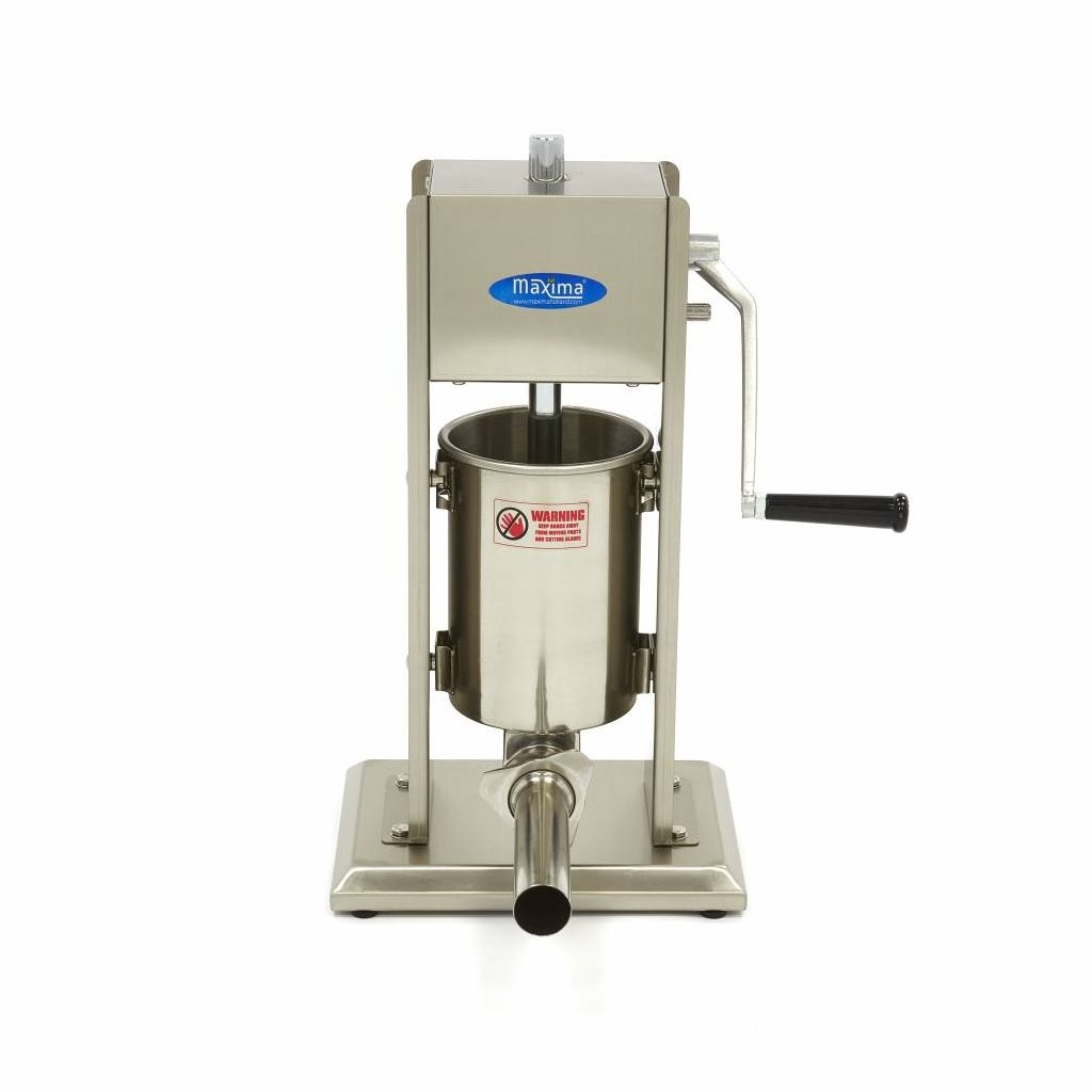 Insaccatrice per Salsicce – 3L – Verticale – incl. 4 Tubi di Riempimento