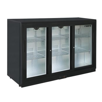 SARO Frigorifero per bar con 3 porte scorrevoli, modello BC 320 SD