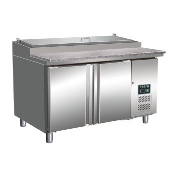 SARO Stazione di preparazione 1/3 GN con piano di lavoro in granito, modello SH 1500