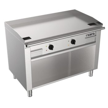 SARO Teppanyakigrill elettrico con base aperta modello TEB2/120E