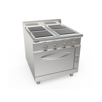SARO Fornello elettrico + forno 4 piastre modello LQ / CQE4LE