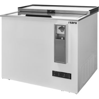 SARO Botte refrigerata per bottiglie con coperchio scorrevole, modello FKT 935