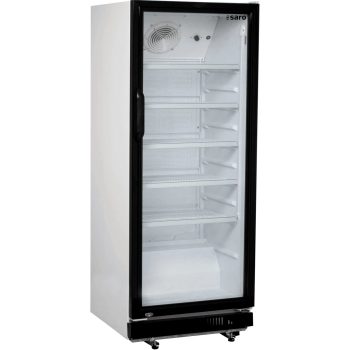 SARO Frigorifero per bevande con porta in vetro, modello GTK 310