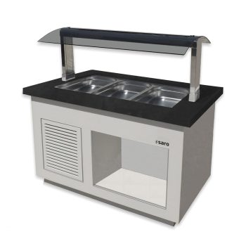 SARO Buffet caldo Modello Premium Line SB-H130 bianco
