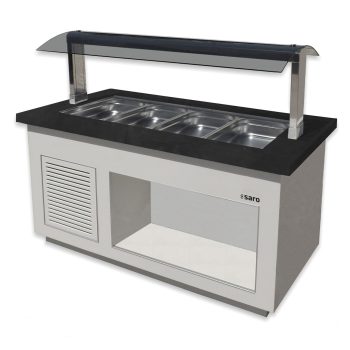 SARO Buffet caldo Modello PREMIUM LINE SB-H170 bianco