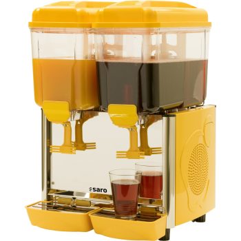 SARO Distributore di bevande fredde modello COROLLA 2G - giallo