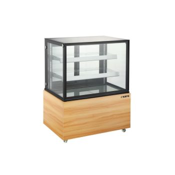 SARO Vetrina per dolci, decorazione legno, 300 litri, modello MAXIME AV