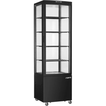 SARO Vetrina refrigerata 235 litri, modello SVEN nero