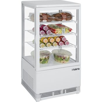 SARO Vetrina refrigerata a circolazione d'aria 68 litri, modello SC 70 bianco