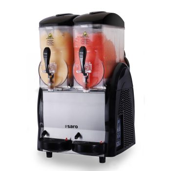 SARO Macchina per ghiaccio tritato Slush 2 x 12 litri modello NOYA 2