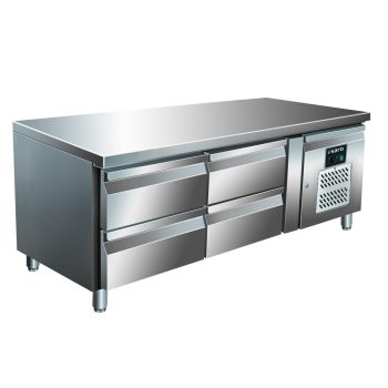 SARO Banco frigorifero sottopiano con 2x2 cassetti, modello UGN 2140 TN