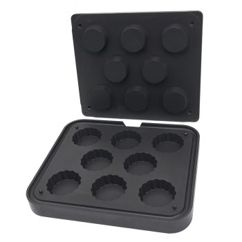 Stampo per Tartellette - Ondulato - 84/71 mm - 8 Pezzi